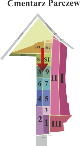 Brak mapy sektorowej