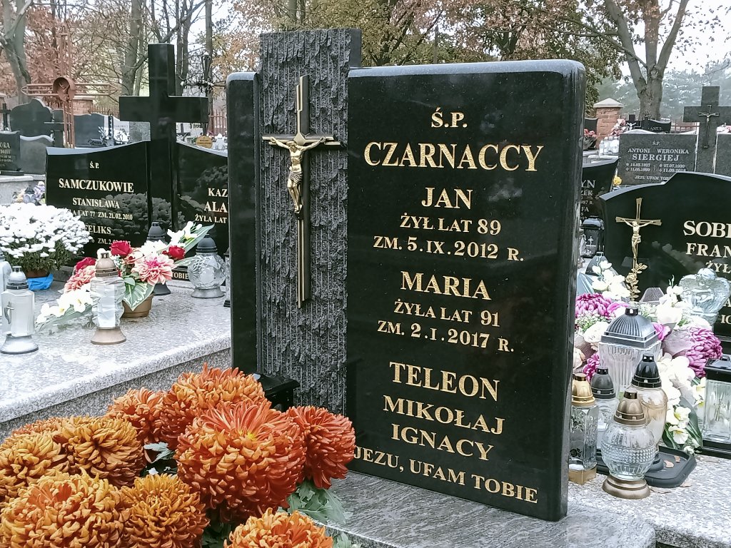 Grób Maria Czarnacka