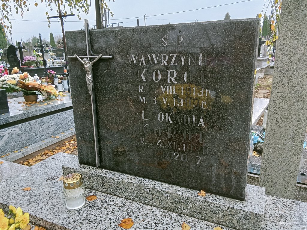 Grób Wawrzyniec Korol