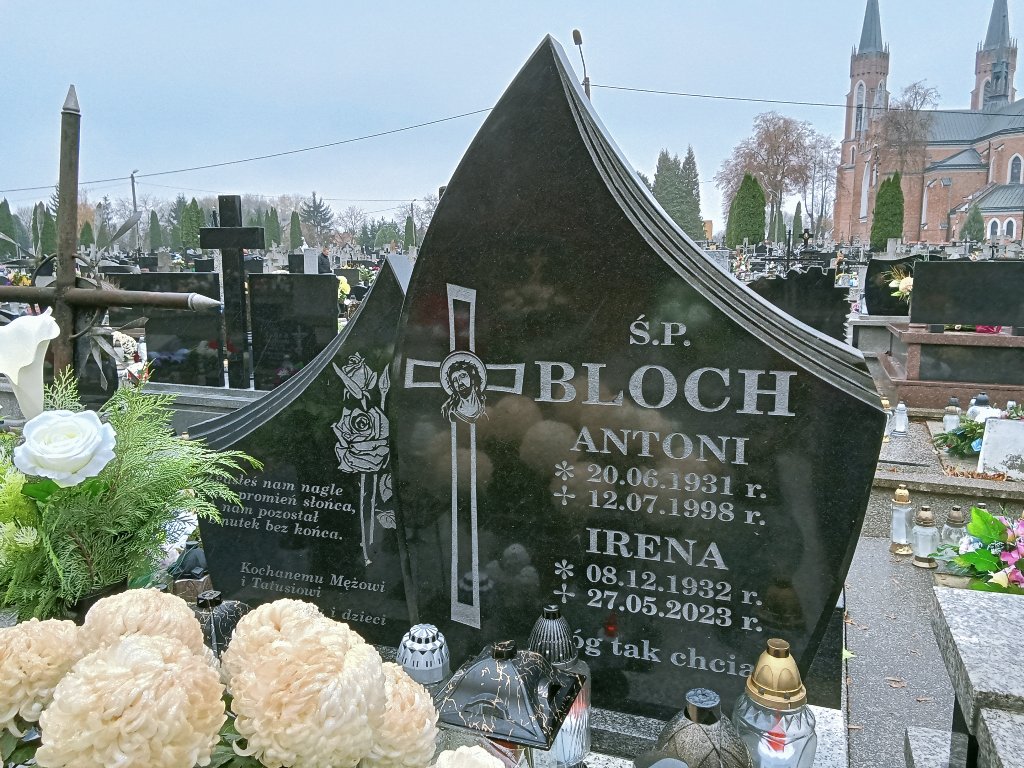Grób Antoni Bloch