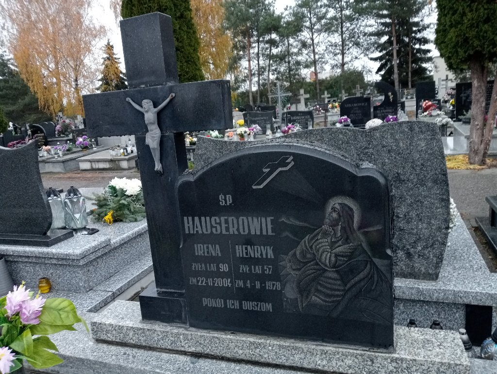 Grób Henryk Hauser