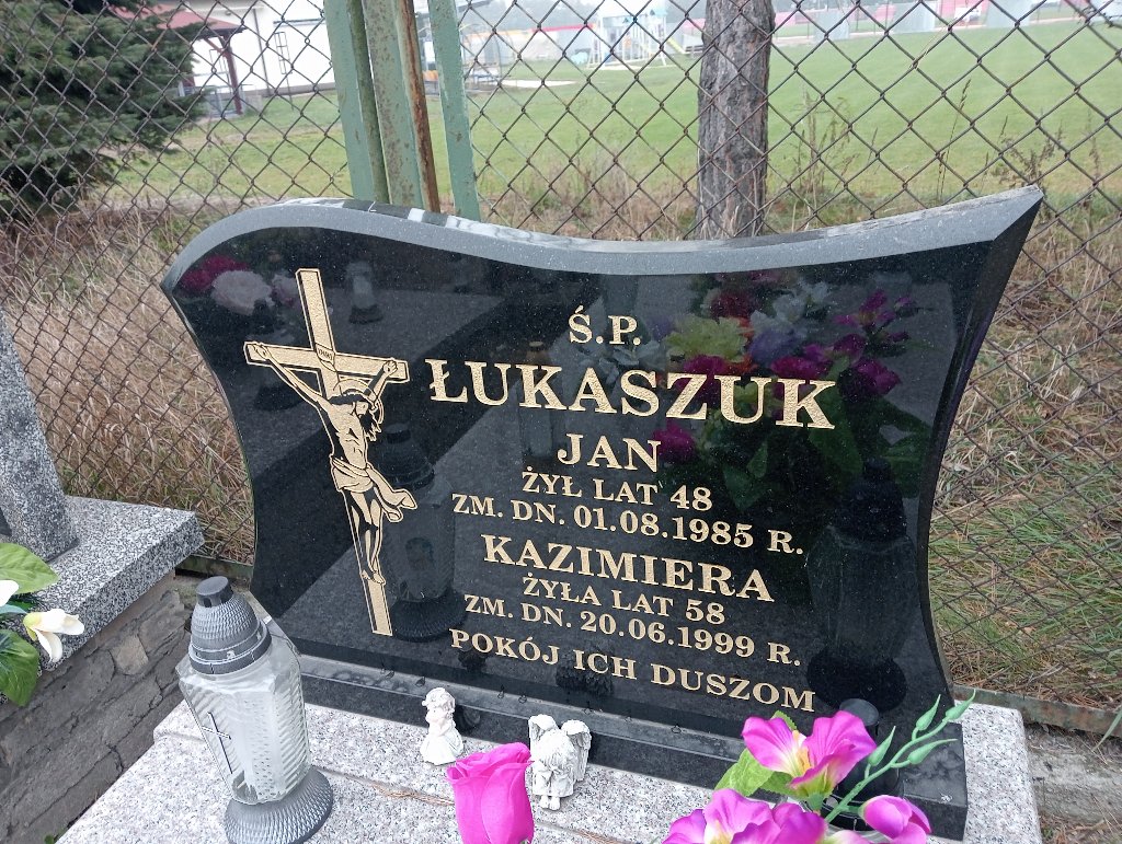Grób Kazimiera Łukaszuk