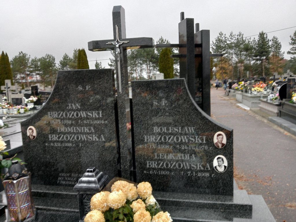 Grób Leokadia Brzozowska