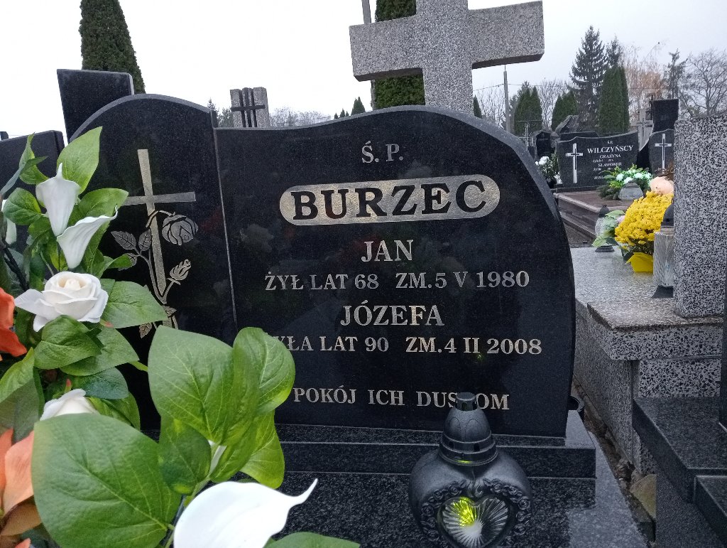 Grób Józefa Burzec