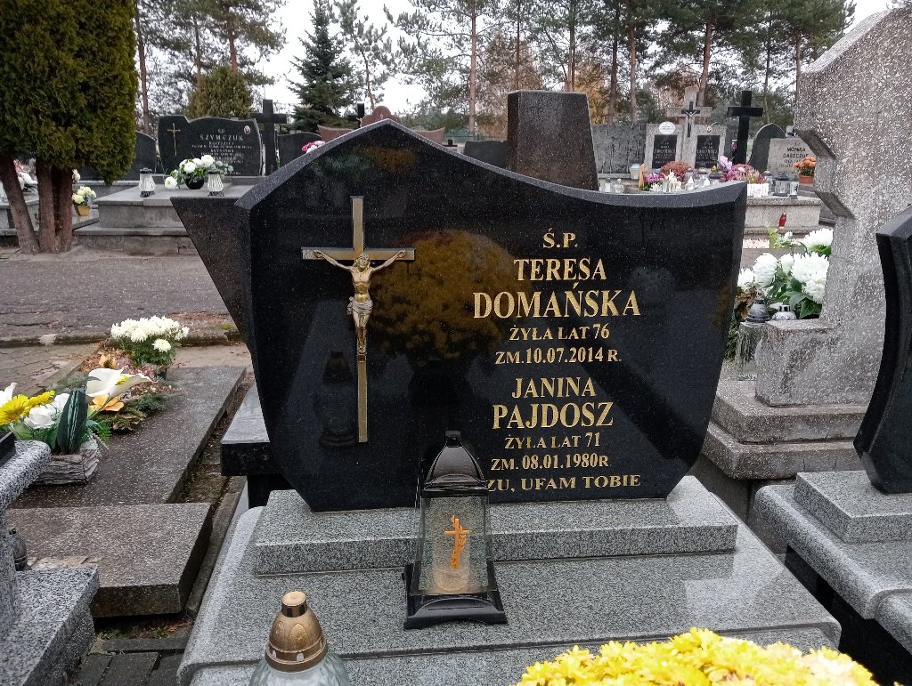 Grób Teresa Domańska