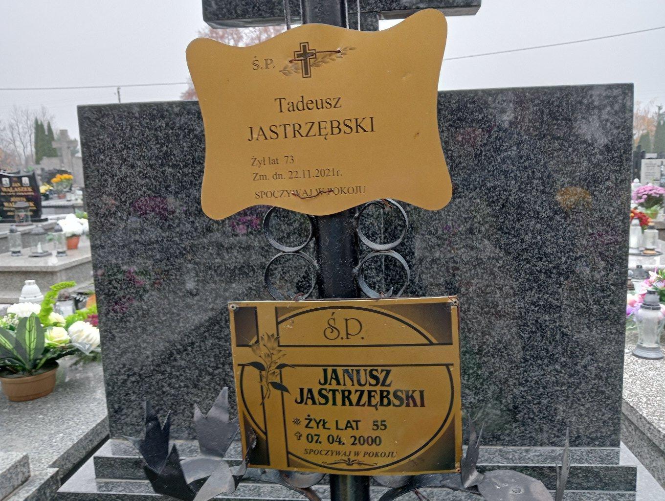 Grób Tadeusz Jastrzębski