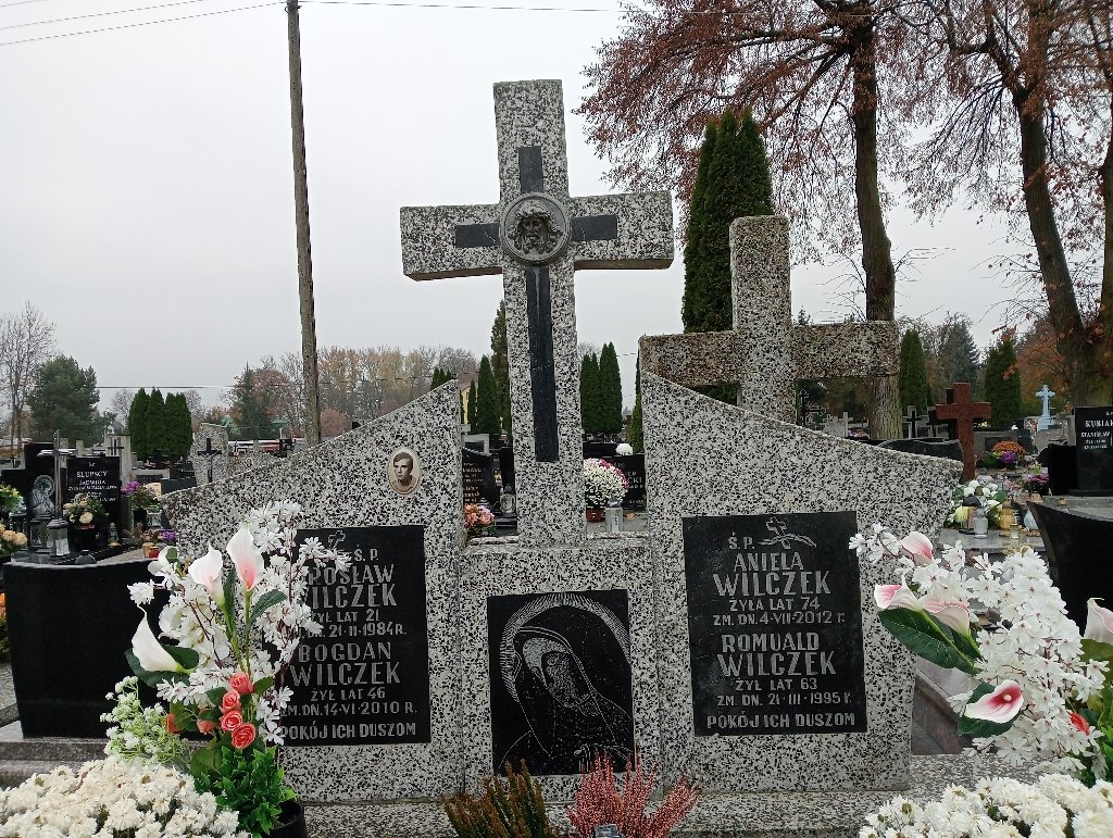 Grób Romuald Wilczek