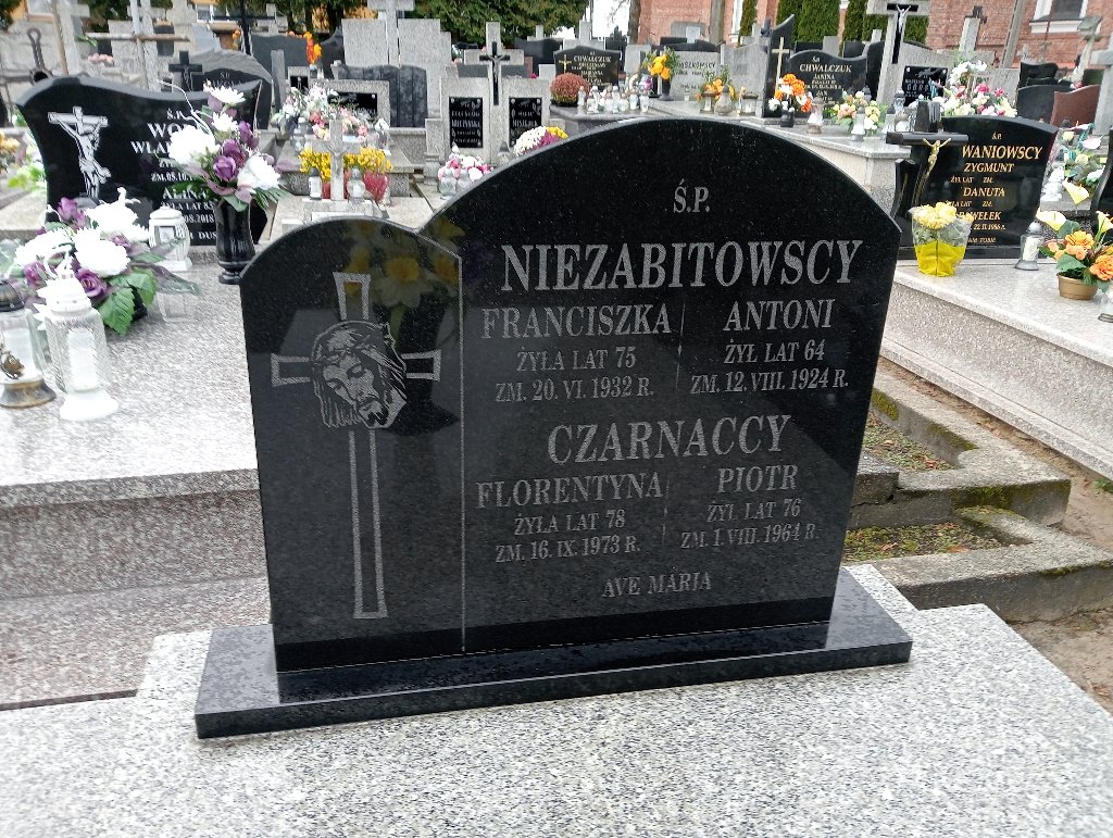 Grób Franciszka Niezabitkowska