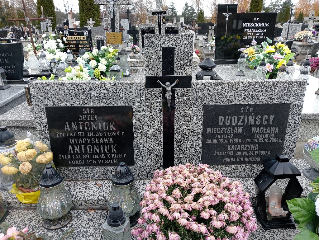 Grób Wacława Dudzińska