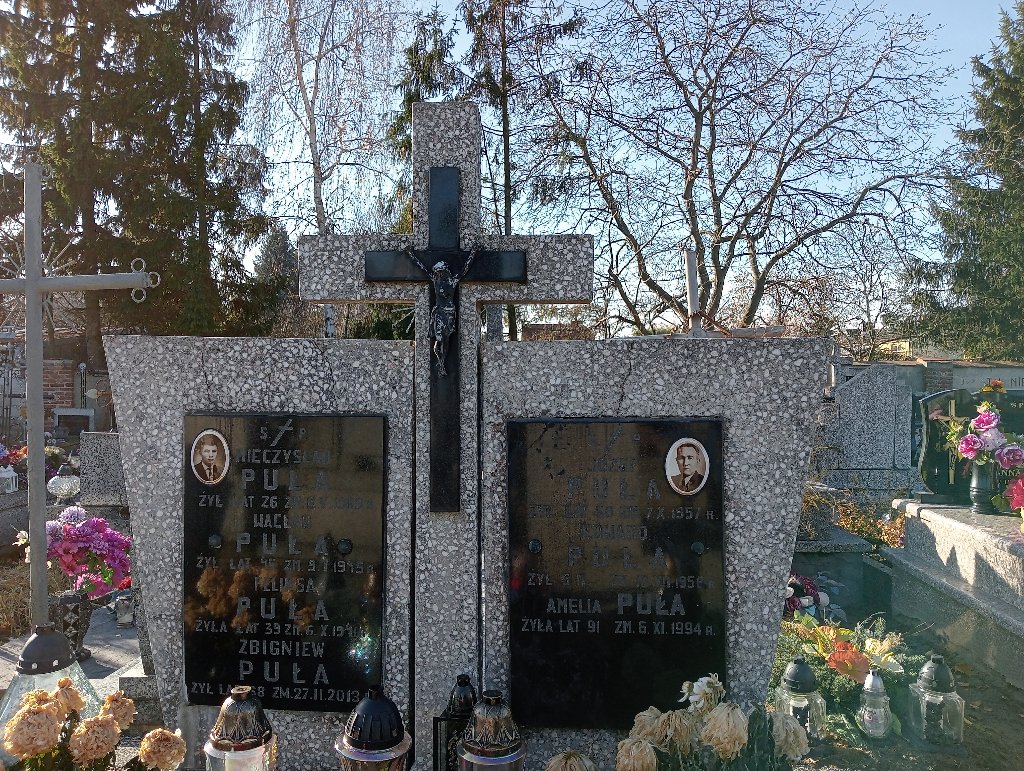 Grób Mieczysław Puła