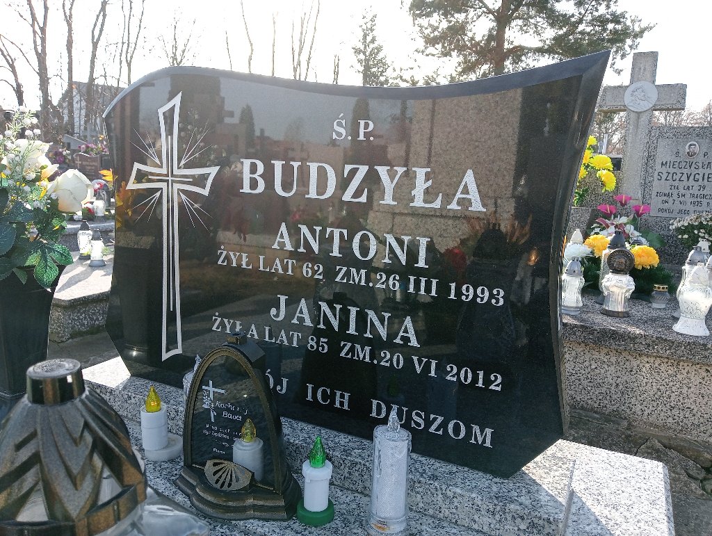 Grób Janina Budzyła