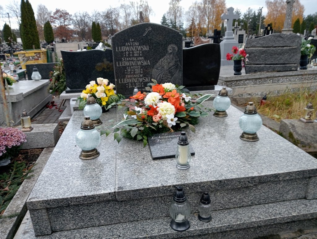 Grób Zbigniew Ludwinowski