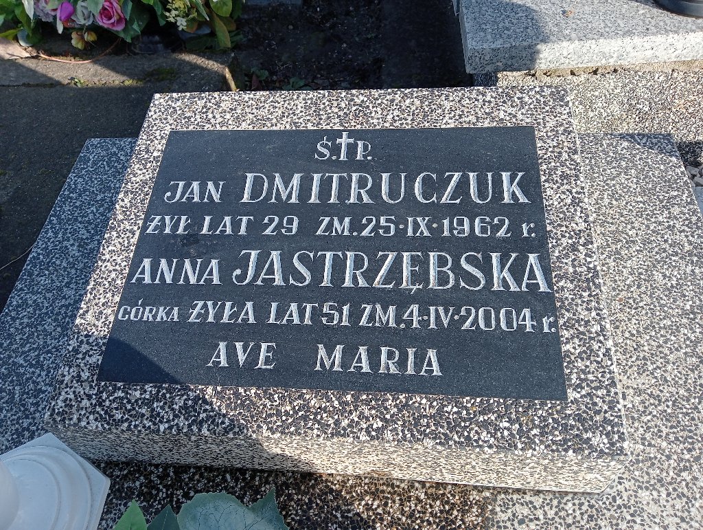 Grób Jan Dmitruczuk