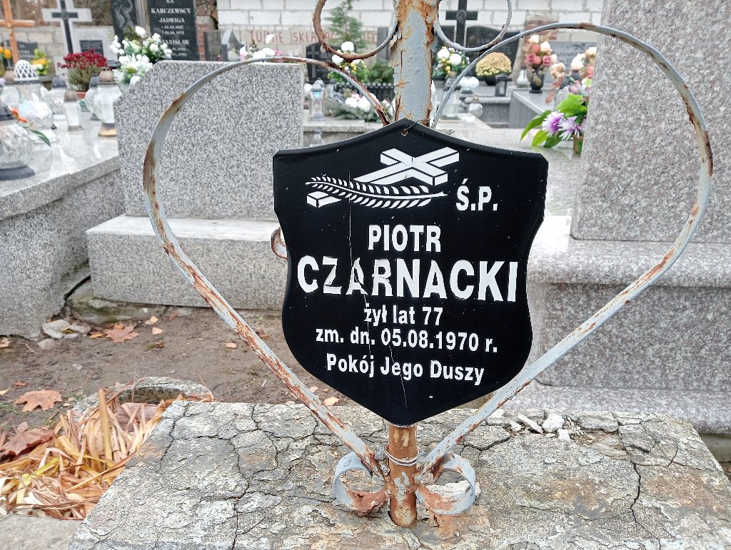 Grób Piotr Czarnacki