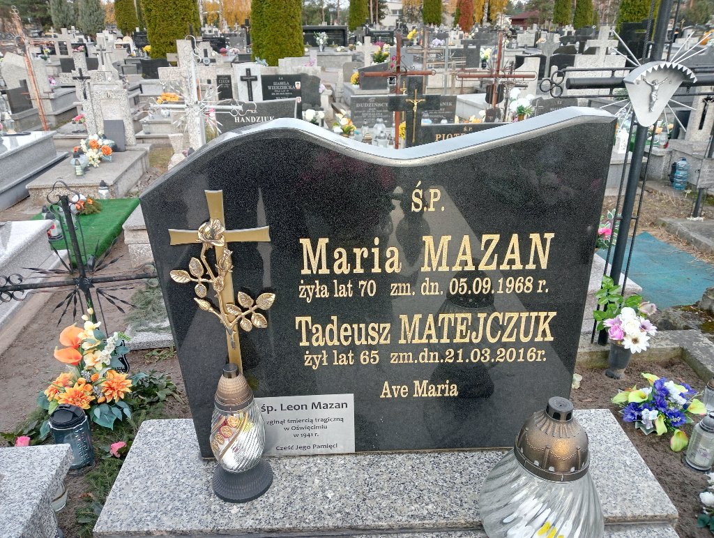 Grób Tadeusz Matejczuk