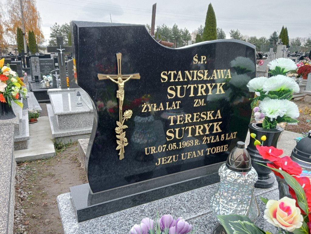 Grób Stanisława Sutryk