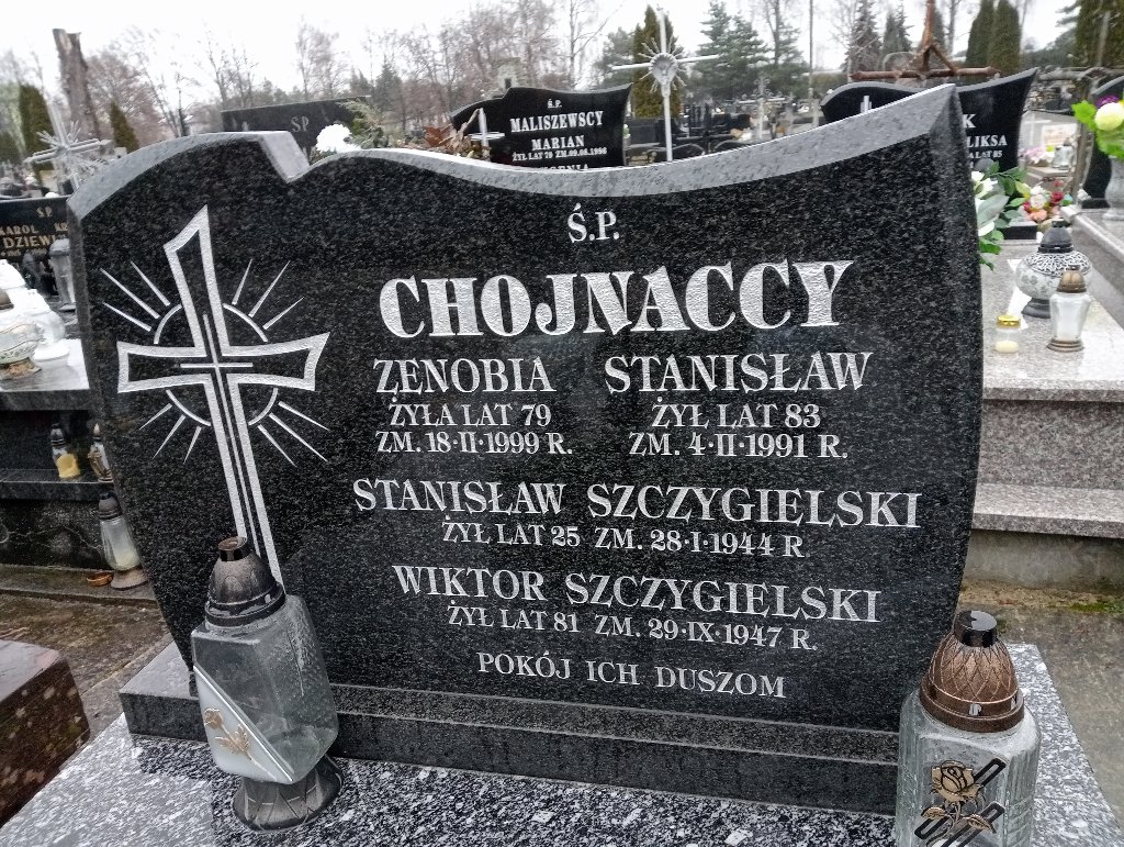 Grób Stanisław Chojnacki