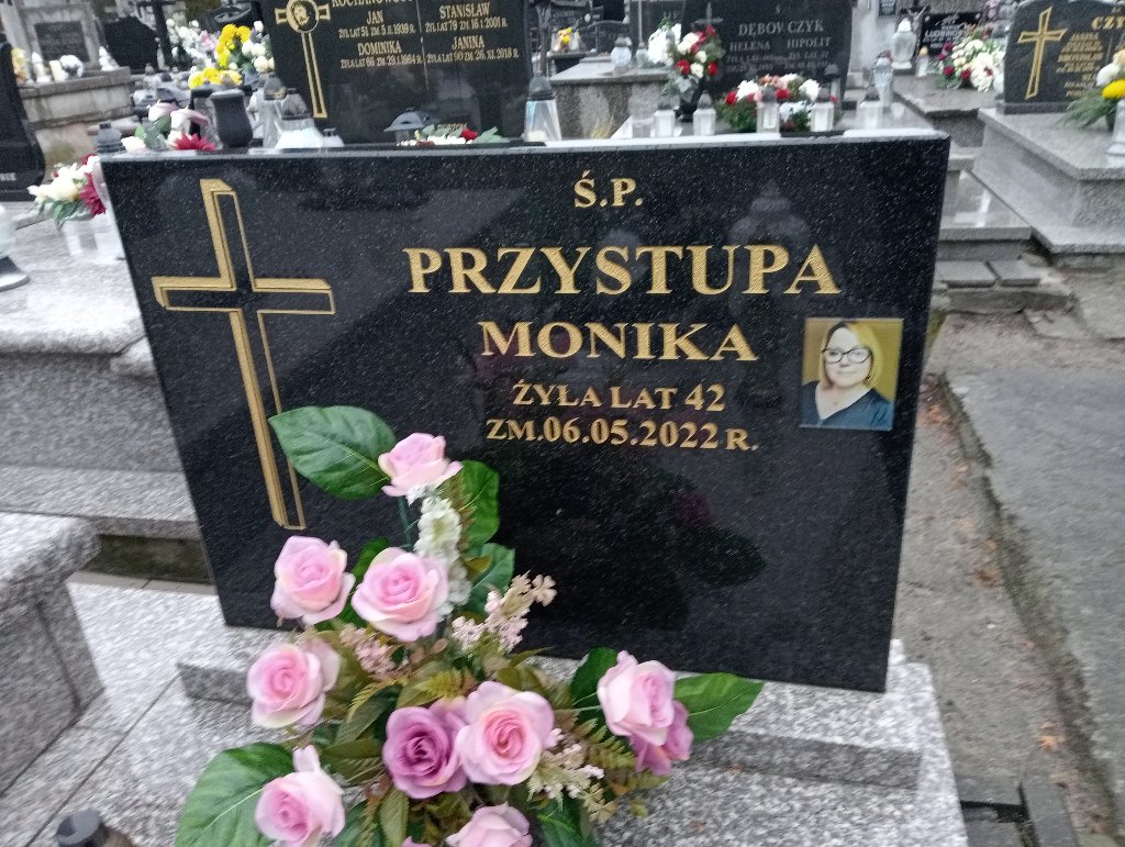 Grób Monika Przystupa