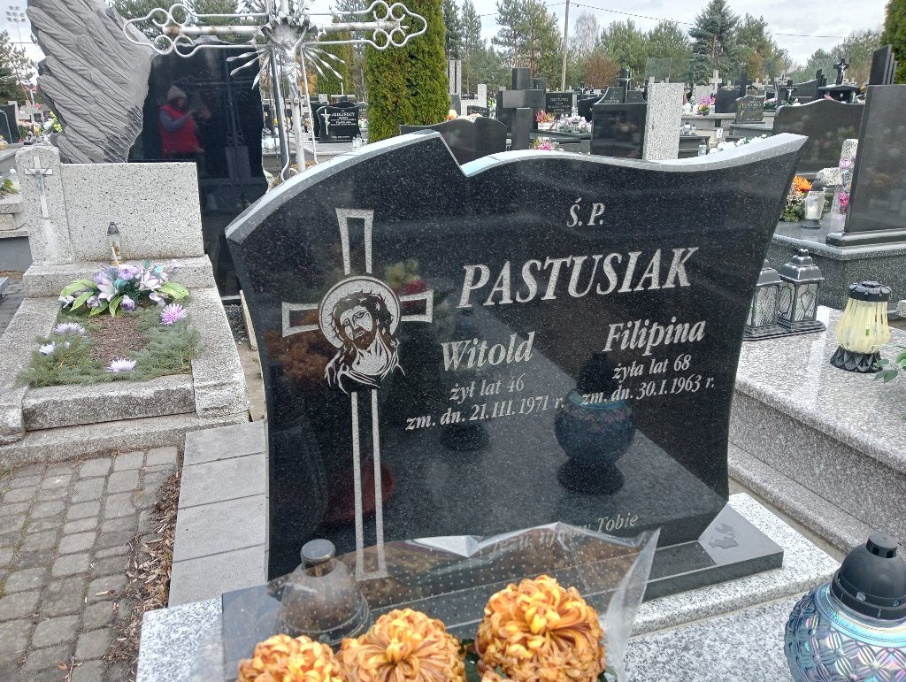 Grób Witold Pastusiak