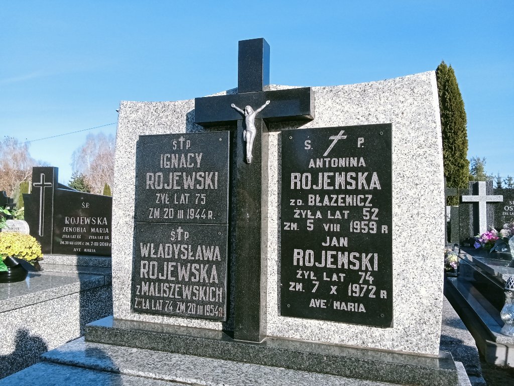 Grób Antonina Rojewska