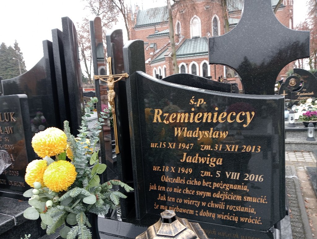 Grób Jadwiga Rzemieniecka