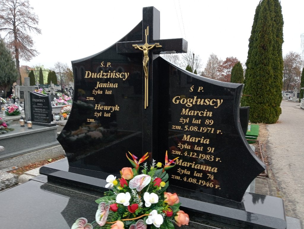 Grób Marcin Gogłuski