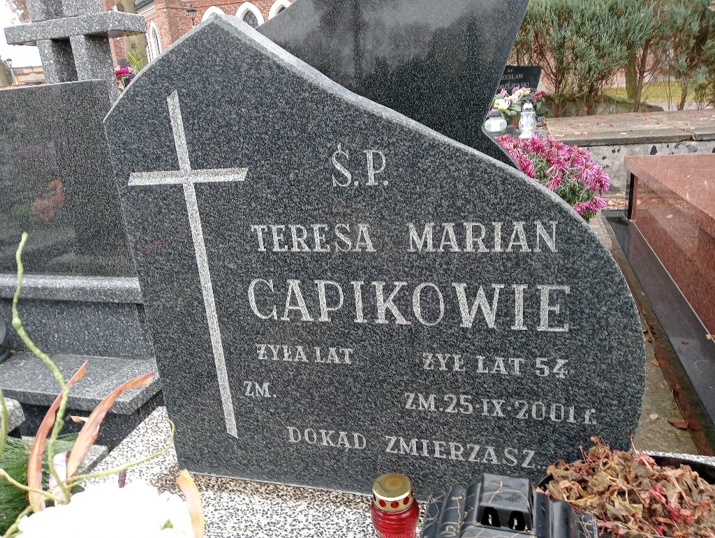 Grób Marian Capik