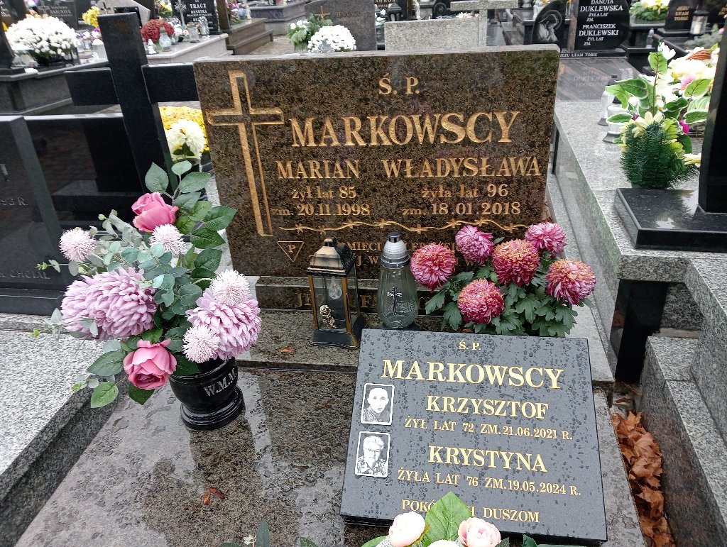 Grób Władysława Markowska