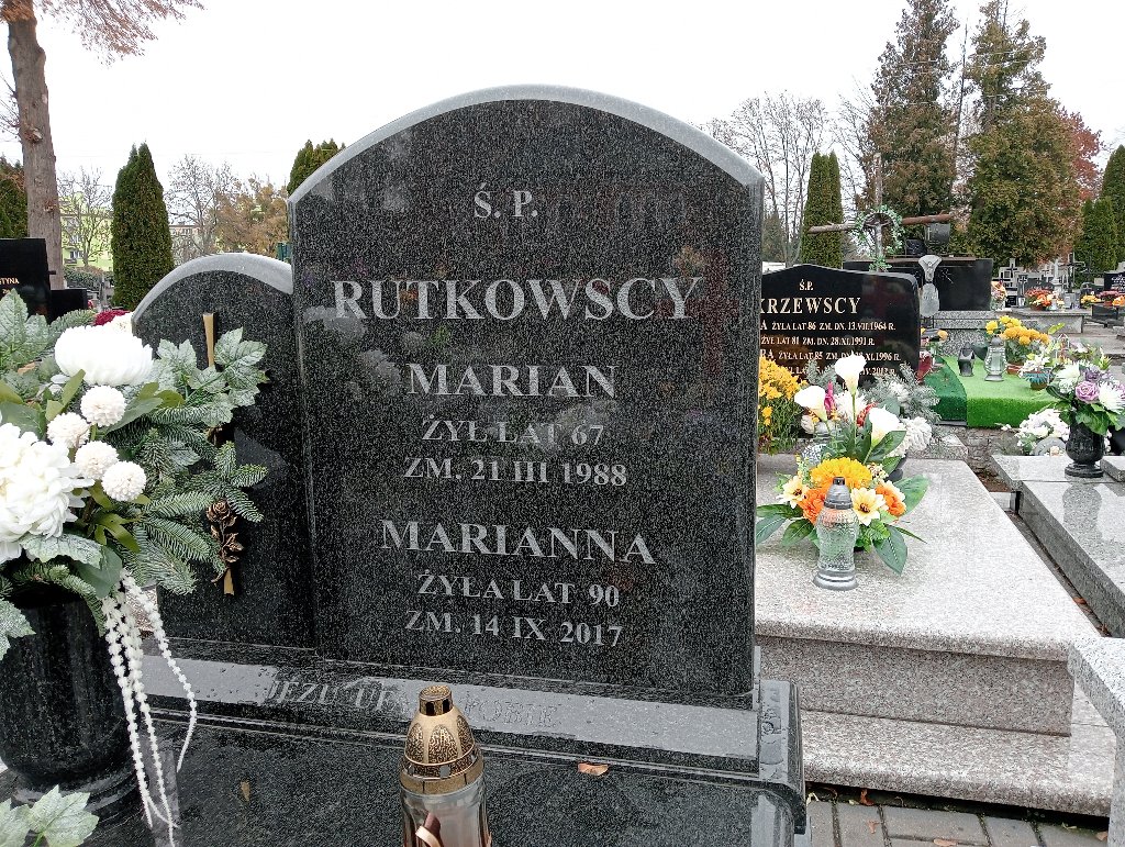 Grób Marian Rutkowski