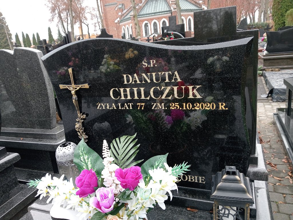 Grób Danuta Chilczuk
