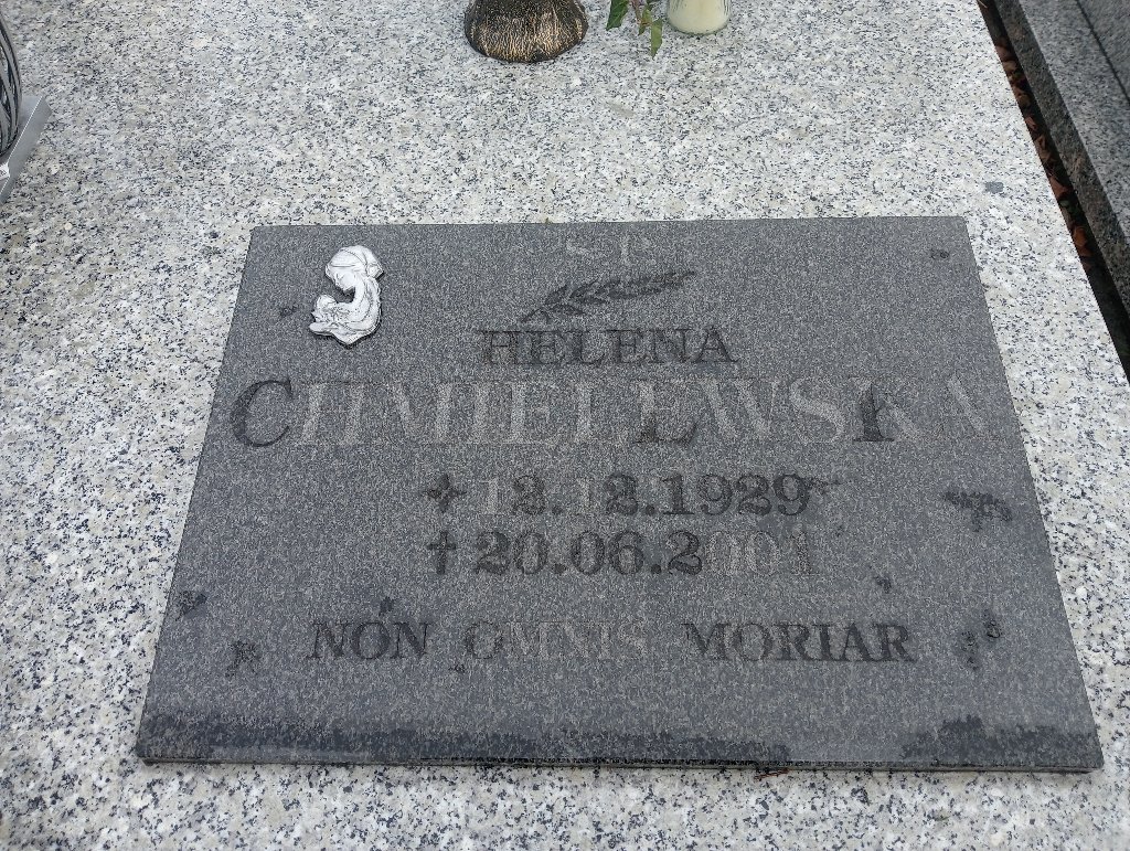 Grób Helena Chmielewska