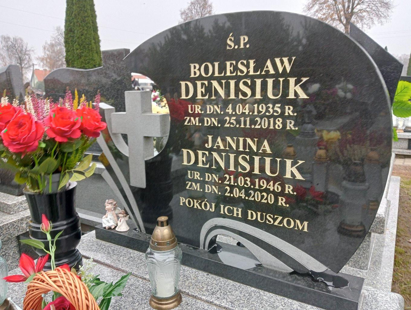 Grób Janina Denisiuk