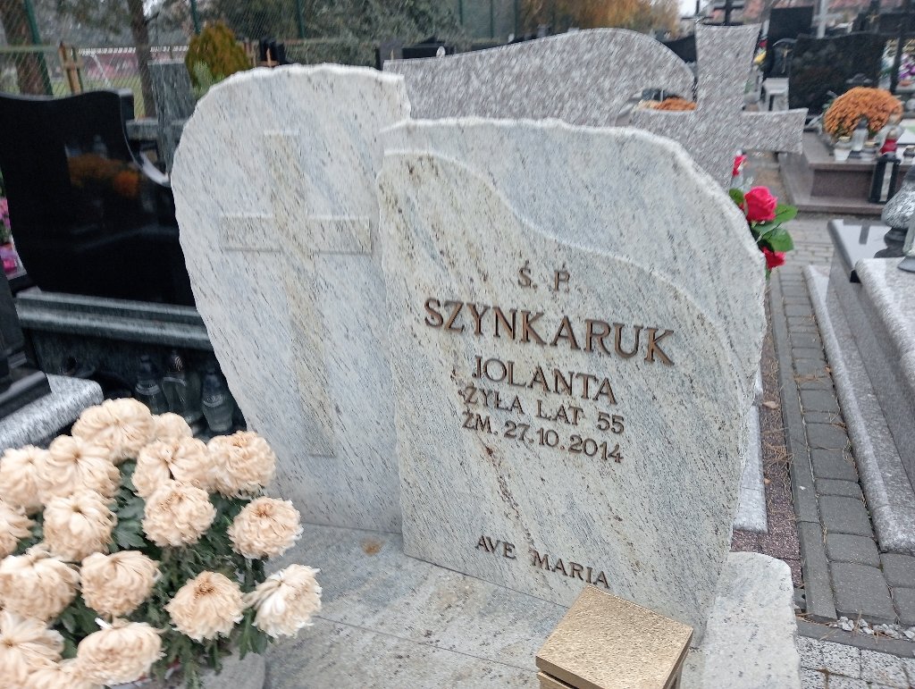 Grób Jolanta Szynkaruk