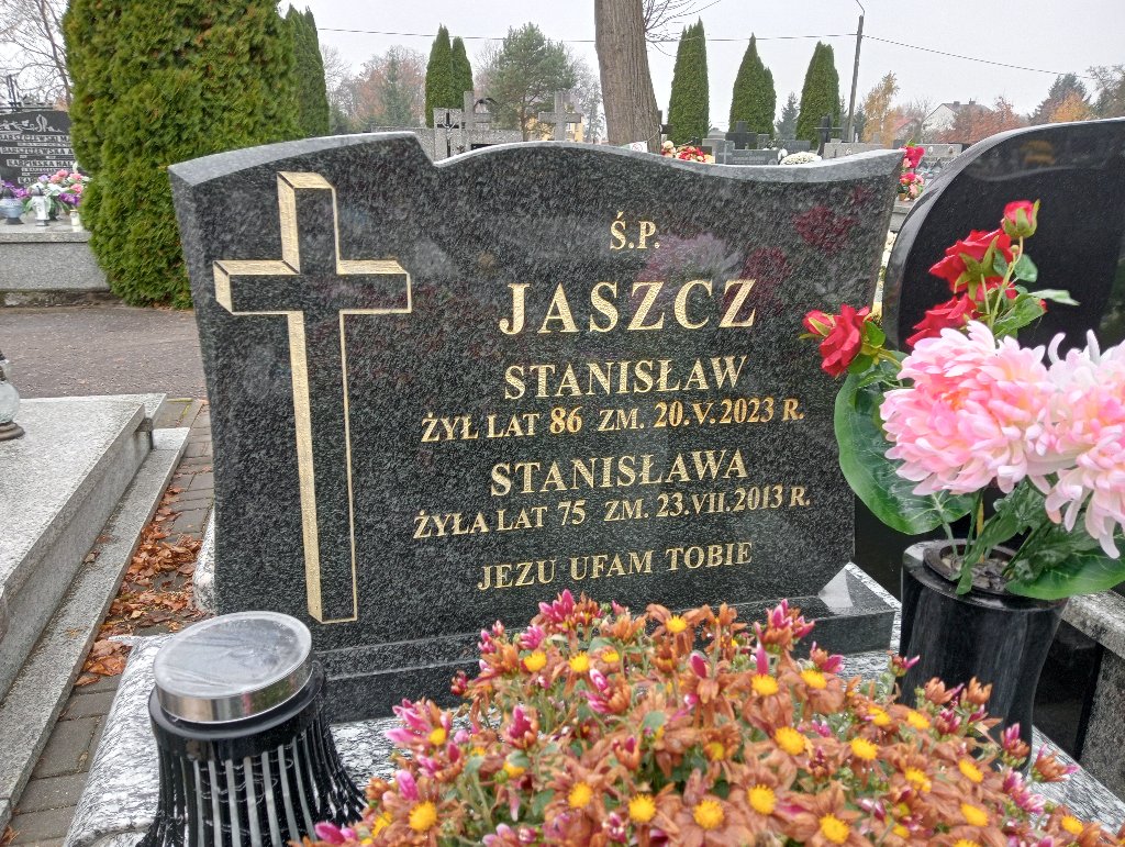 Grób Stanisław Jaszcz