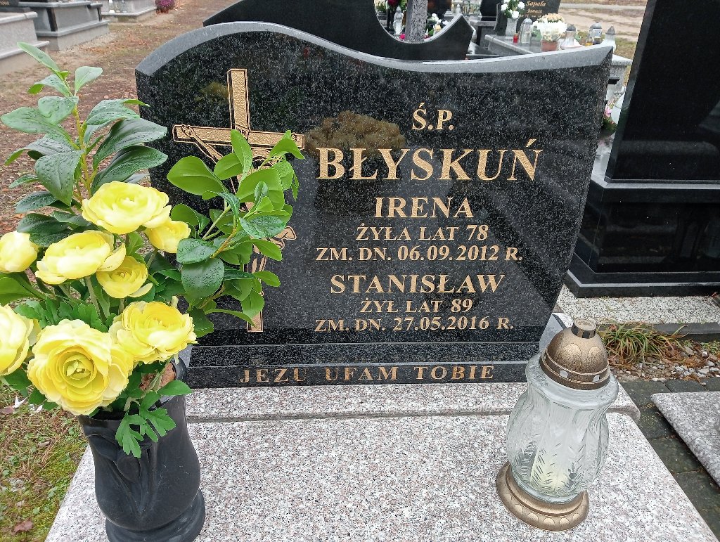 Grób Irena Błyskuń