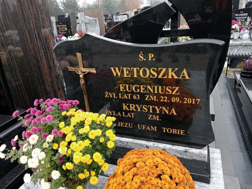 Grób Eugeniusz Wetoszka